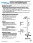 Assembly & Operation Instructions - Deluxe Exam Lamp With Mobile Base, Clutch Collar Lock, and 3-Pin Plug